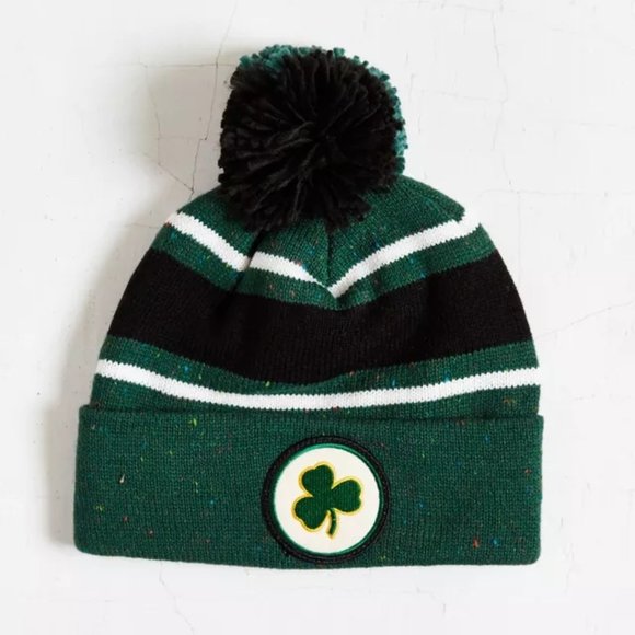 Mitchell and Ness, Boston Celtics NBA Cuff Beanie - Picture 1 of 3